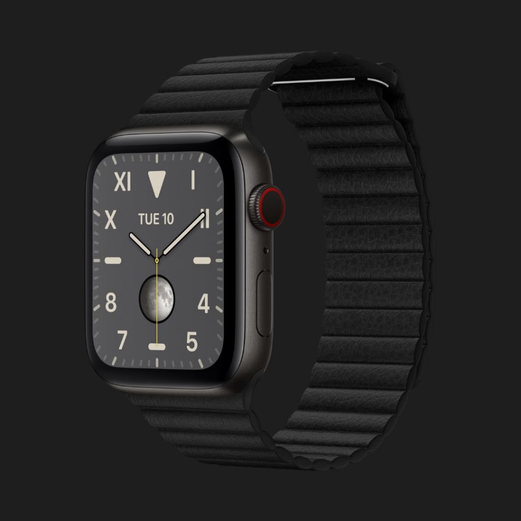 apple watch titanium case